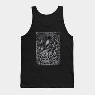 Skeleton Snake Tank Top